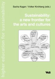 Sustainability: a new frontier for the arts and cultures - Cultura21