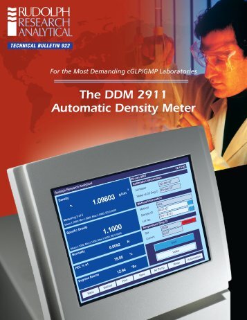 The DDM 2911 Automatic Density Meter