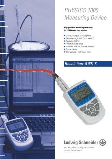 PHYSICS 1000 Measuring Device