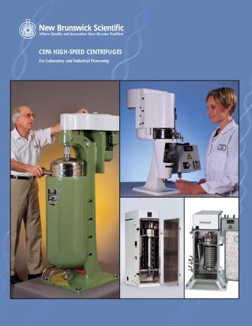 CEPA High Speed Centrifuge.pdf - TekniScience.com