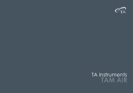 TAM AIR Brochure - TA Instruments