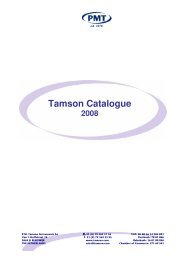 Tamson Catalogue