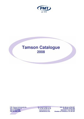 Tamson Catalogue - Labochema