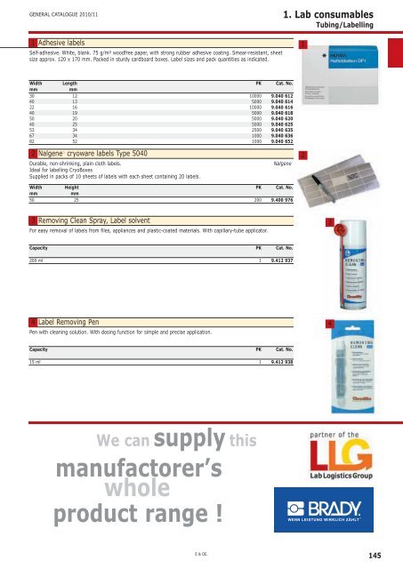 1. Lab consumables Vessels 4 Tools 94 Heating 107 ... - Labochema