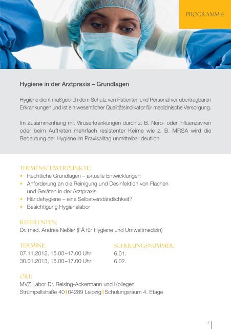 Programm 2012-2013 - Labor Leipzig