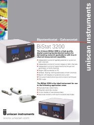 BiStat 3200 bipotentiostat - Andreescu Labor & Soft