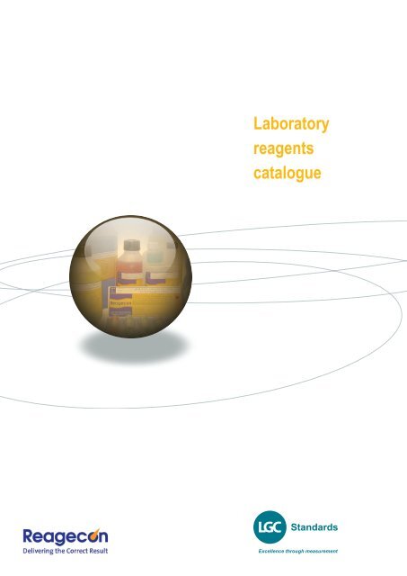 Laboratory reagents catalogue - Andreescu Labor & Soft