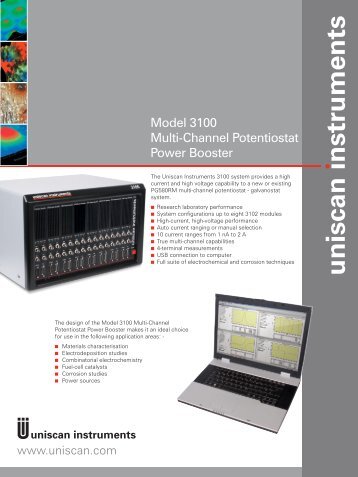 Model 3100 Multi-Channel Potentiostat Power Booster - Andreescu ...