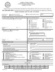 Request for Wage and Supplement Information - New York State ...