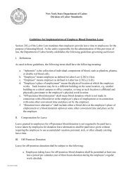 Guidelines for Implementation of Employee Blood Donation Leave ...
