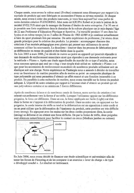 appareil flexible multiprises : analyse de l'activation musculaire et