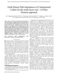 Earth Return Path Impedances of Underground Cables for ... - LabPlan