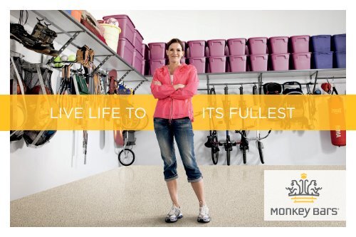 Garage Storage Systems by Monkey Bars