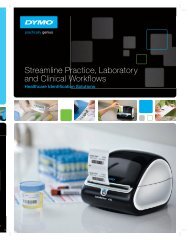 DYMO Healthcare Brochure [2MB] - Labtek