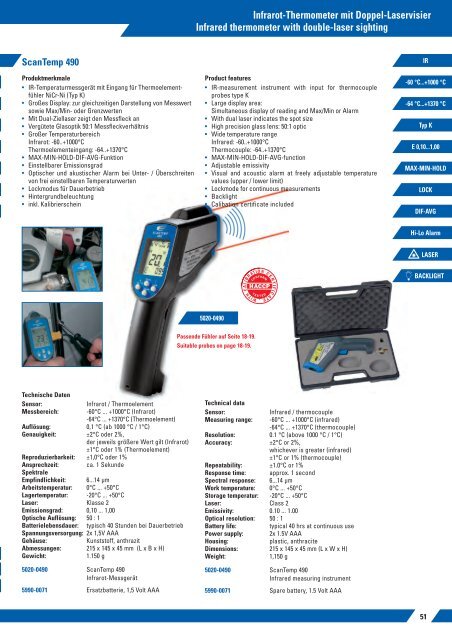 temperatur - Labtek