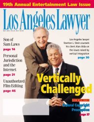 page 46 Vertically Challenged - Los Angeles County Bar Association