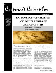 One minute brief Los Angeles County Bar Association