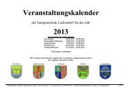 Veranstaltungskalender fÃ¼r die Samtgemeinde Lachendorf - gesamt