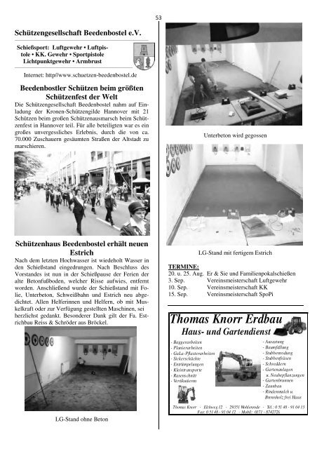 Mitteilungsblatt August - Samtgemeinde Lachendorf