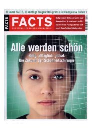 10 Jahre FACTS, 10 knifflige Fragen: Das grosse ... - Laclinic