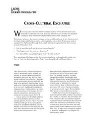 cross-cultural exchange - Los Angeles County Museum of Art