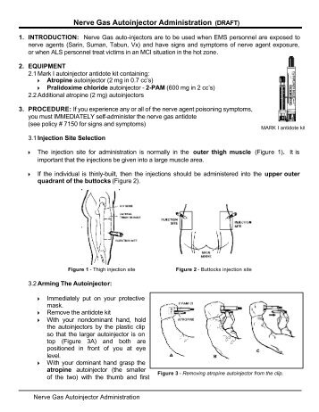 Mark I Auto Injector Administration