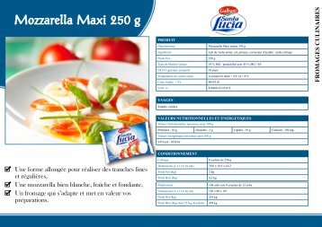 Mozzarella Maxi 250 g