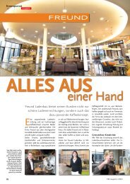 DBZ magazin 5/2010 - FREUND | Ladenbau