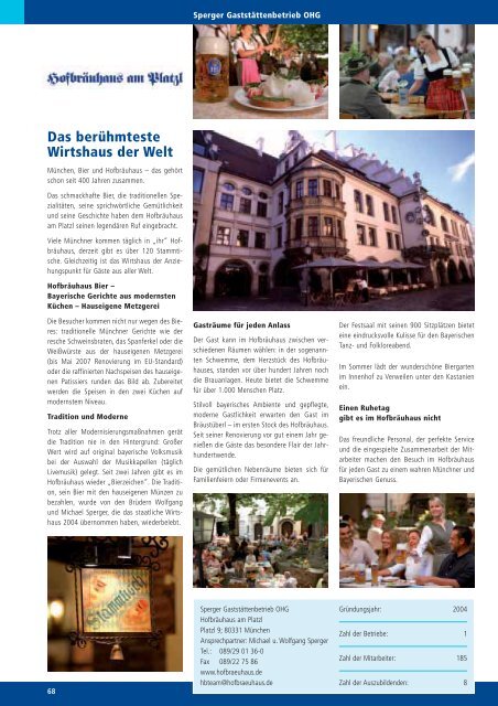 Systemgastronomie in Deutschland 2007 - DEHOGA Bundesverband