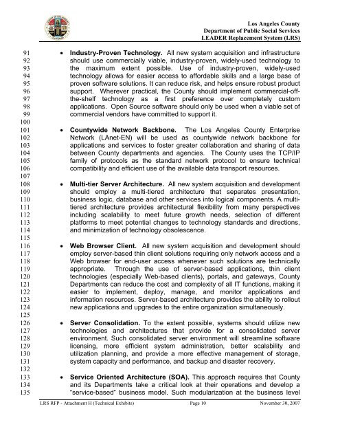 leader replacement system - Department of Public Social Services ...