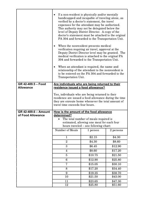 General Relief Policy - Department of Public Social Services