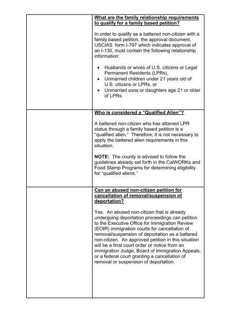 CalWORKs Policy - Department of Public Social Services