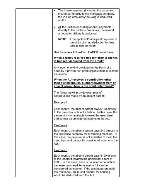 CalWORKs Policy - Department of Public Social Services