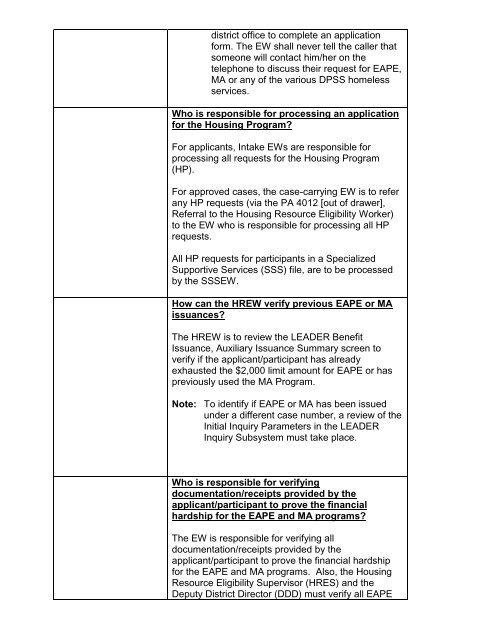 CalWORKs Policy - Department of Public Social Services