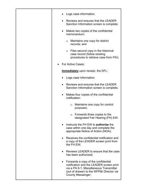 CalWORKs Policy - Department of Public Social Services