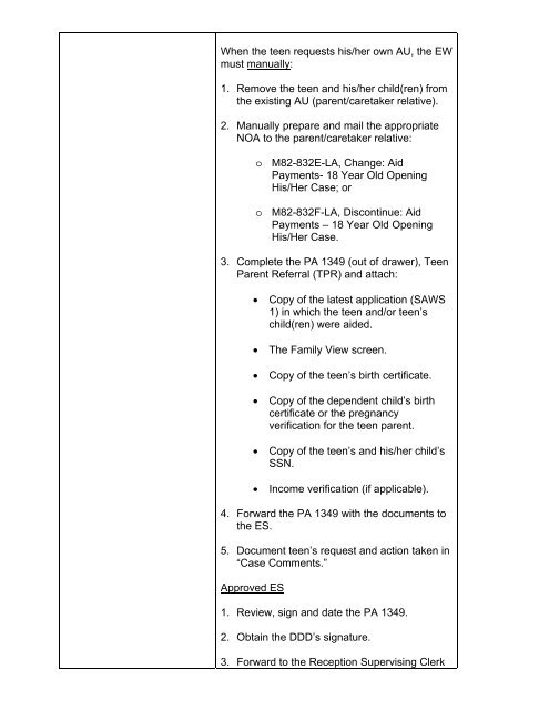 CalWORKs Policy - Department of Public Social Services