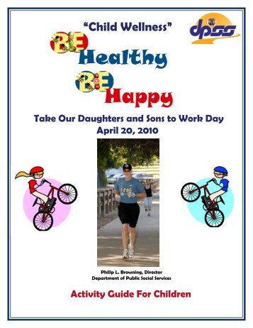 Child Wellness Activity Guide - Department of Public Social Services