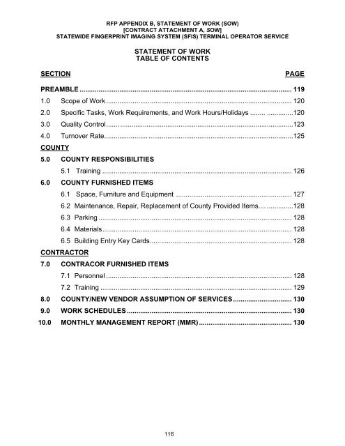 (RFP) - Terminal Operator Services for the Statewide Fingerprint ...