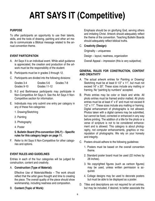 Rules Book - Updated August 2012 - Lads to Leaders