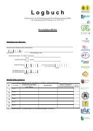 Sozialmedizin - LandesÃ¤rztekammer ThÃ¼ringen