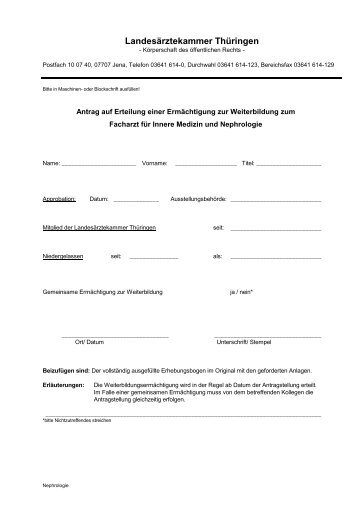 FA Innere Medizin und Nephrologie.pdf - Landesärztekammer ...