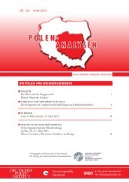 POLEN- - Laender-Analysen