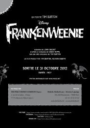 Frankenweenie - La Ferme du Buisson