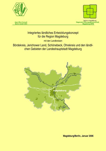 ILEK Region Magdeburg - Landkreis BÃ¶rde