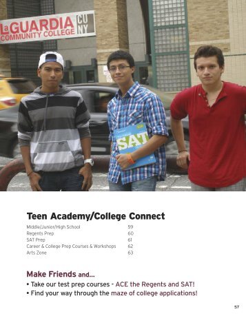 Teen Academy/College Connect - LaGuardia Community College ...
