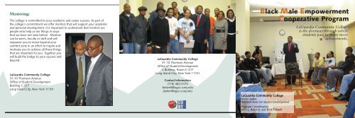 Black Male Empowerment Cooperative Program - LaGuardia ...