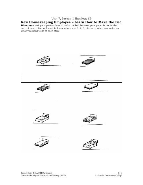 Unit 7: Understanding workplace expectations - Florida Literacy ...