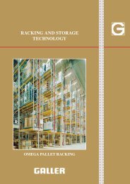 Brochure in PDF - Pallet racking