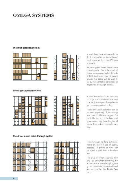 Brochure in PDF - Pallet racking