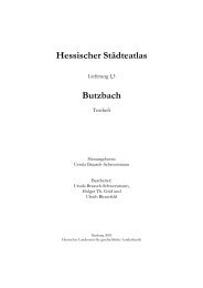 Textheft (PDF) - Landesgeschichtliches Informationssystem Hessen